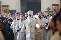  Божественная литургия и отпевание архимандрита Сергия (Шагаева) в Тихвинском храме Ногинска 